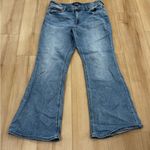 Aeropostale  Mid Rise Flare Jeans | Light Blue | Size 14 Photo 0