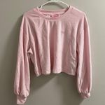 Stoney Clover Lane x Target Pink Cropped Terry Cloth Sweatshirt Photo 0