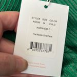 ANDIE Waikiki One Piece swimsuit Glitter sparkle Emerald Green size M NWT Photo 5