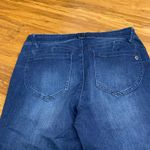 Democracy  Ab Solution Dark Wash Denim Jeans Distressed Ripped Ankle Women Size 8 Photo 4