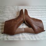 Circus by Sam Edelman  Womens Blythe Faux Leather Stacked Booties Shoes Photo 9