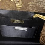 Vintage Victor Costa Made in Hong Kong Gold Jacquard Embellished Shoulder Bag Brown Photo 6