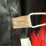 NWT Styline Faux Fur Buffalo Plaid Vest, Red & Black | OS Size undefined Photo 6