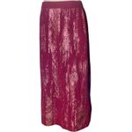 Anthropologie By  Magenta Sequin
Knit Midi Pencil Skirt S Photo 5