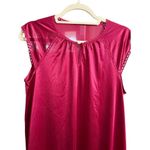 Vanity Fair Vintage Women’s Maroon Midi Length Slip Sz S Photo 5