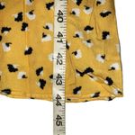 Amanda Uprichard Amory Sleeveless Floral Print Yellow Side Slit Midi Dress M Photo 8