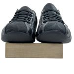 Coach Suee Black Monogram Canvas/Leather Lace-up Comfort Sneakers Size 6.5 Photo 5