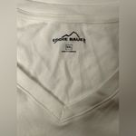 Eddie Bauer  White Long Sleeve V-Neck Basic Womens T-Shirt‎ Size XXL Basic Casual Photo 4
