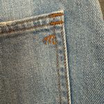 Madewell  Rigid Denim A-Line Mini Skirt Photo 5