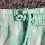 Ivory Ella  Mint Cloud Tie Dye Printed Shorts Photo 4