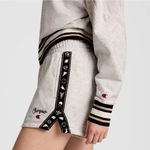 Champion  Women's Light Grey Athletic Shorts Graphic Tape Logo Casual Size XL Photo 6