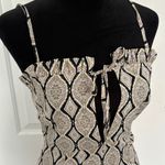 Boohoo  NWOT Paisley Printed Tie Front Mini Dress Photo 2