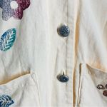 Blue Cactus Vintage Artsy Yellow Vest made in USA size M Size M Photo 7