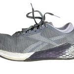 Reebok Women’s Nano 9 Cross Trainer Lace Up Grey Running Athletic Shoe Size 9 Photo 5
