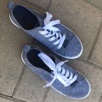 Denim Style Canvas Shoes Blue Size 6.5 Photo 1