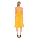 House of Harlow  1960 x Revolve Ines Dress Size XS Mustard Yellow Spaghetti Strap Photo 1