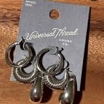 Universal Threads Universal Thread earrings  nickel free fashion jewelry set of 3 new Photo 0