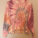 American Eagle  Tie Dye Distressed Sweatshirt Photo 0