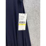 Karen Kane  Women's Shift Dress Solid Blue Scoop Neck Size Medium Relaxed USA Photo 7