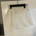 H&M White Sweat Shorts  Photo 1