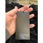 Tadashi Shoji Tadashi Shoji Collection Black Maxi Dress Ruched Plus Size 1X Formal Sexy Flowy Photo 3