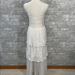Venus  White Lace Backless Dress Photo 6