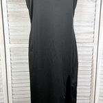 BLUSH MARK "Party Girl" Sleeveless Black Midi Dress-Large Photo 0