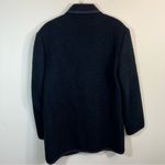 Vintage Classix Black Wool Mohair Blend Sweater Blazer Medium Photo 9