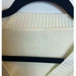 Handmade Unbranded Cottage Cream embroidery Cardigan Vintage Handmande Photo 3