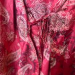 Red silk robe xs Photo 3