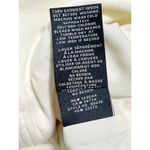 7 For All Mankind Eyelet Sleeve Casual Jacket Zip Up Button Up Cream Small Photo 9