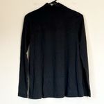 Susana Monaco NWT Gray Mock Neck Essential Long Sleeve Shirt - Small Photo 4