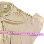 Sara Roka Silk Shirt Dress Size M Green Statement Piece Maximalist Resort Wear Size M Photo 13