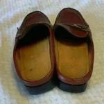 Cole Haan brown leather loafer sz 7.5 slip on career office business *flaw Photo 5