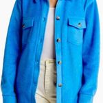 THREAD & SUPPLY Sapphire Blue Polar Fleece Shacket, New with Tag Blue Size XL Photo 0