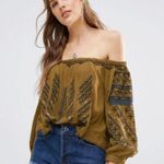 Free People Off the Shoulder Top Photo 6