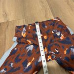 Aerie Chill Play Move Activewear Leggings Leopard Cheetah brown blue small Photo 6