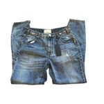 One Teaspoon Johnny Blu Freebirds Skinny Jeans NWT Blue Size 29 Photo 2