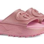 Gucci  Interlocking G platform slides size 37 Photo 0