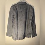 J.Crew  Gray Women's Knit Sweater Blazer with Pockets NEW SMALL Photo 1