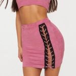 Windsor  stretch mini skirt with side lace up side accents Photo 9