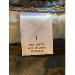 Kendall + Kylie ‎ Blue Denim Distressed Bohemian High Rise Jean Shorts Size 1 Photo 6