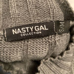 Nasty Gal  Top Long Sleeve gray size:S/M Photo 7