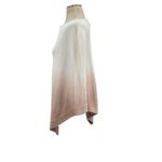 Barefoot Dreams  CozyChic Ultra Lite Ocean Breeze Poncho Ombre Rose One Size Photo 6