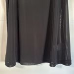 EXPRESS Relaxed Mesh Scoop Neck Top Black Size M NWT Photo 6