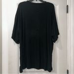 White Birch  Black Oversized Short Sleeve Tee Women’s Medium Photo 5