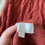 Anthropologie Rust Smocked Waist Pants Photo 4