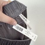 Soma [] Galaxy Gray Velvety Rib Wide Leg Pants NWT Lounge Comfortable Sleep Sz XS Photo 9