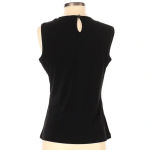 Calvin Klein  Whimsigoth Y2K Classic Velvet Lace Sleeveless Blouse Size Small S Photo 1