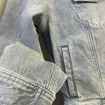 Universal Threads NWT-Universal Thread Purple Denim Jean Jacket with Defects and Home Embroidery-S Photo 7